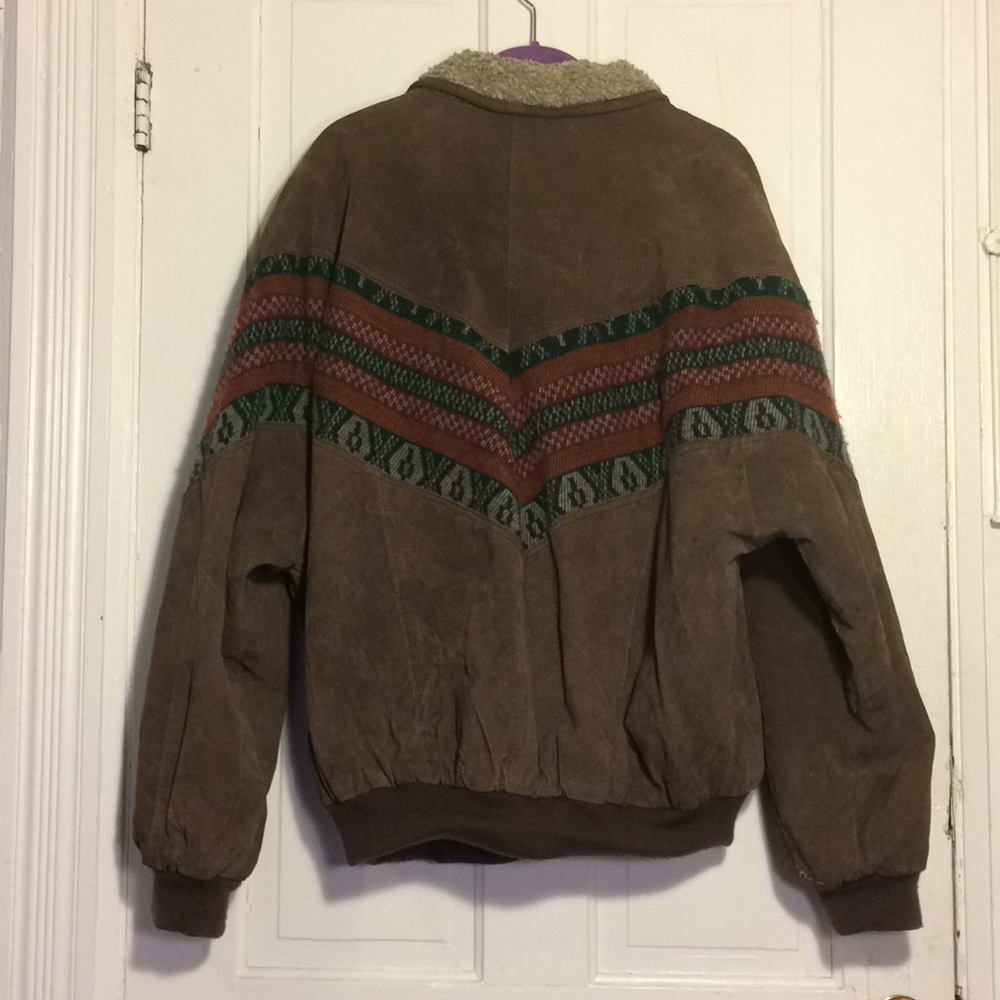 Vintage leather jacket - Picture 3 of 3